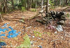 Abandoned Campsite - Kinsman Notch, New Hampshire USA