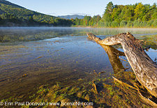 Thorne Pond Conservation Area in Bartlett, New Hampshire USA