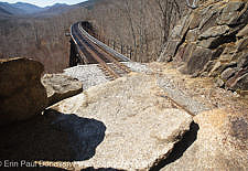 Frankenstein Trestle - Maine Central Railroad, White Mountains, NH USA