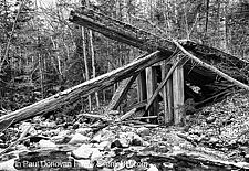 19th Century Timber Bridge - Boston and Maine Railroad, New Hampshire