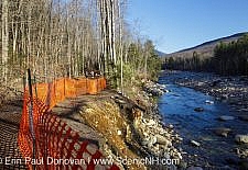 East Branch of the Pemigewasset River in Lincoln, New Hampshire USA