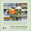 Back cover of the 2016 New Hampshire Scenic Wall Calendar Front Cover by ScenicNH Photography | Erin Paul Donovan