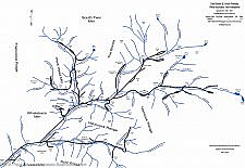 East Branch & Lincoln Railroad Map