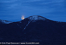Moonrise - Presidential Range, New Hampshire