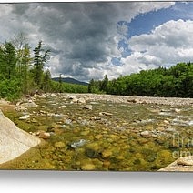 East Branch of the Pemigewasset River in Lincoln, New Hampshire