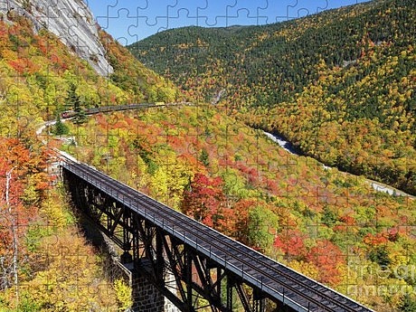Willey Brook Trestle Jigsaw Puzzle
