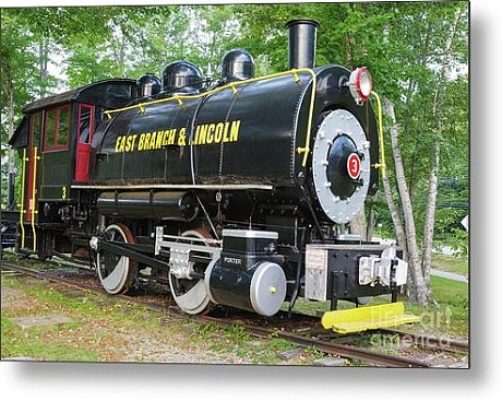 East Branch & Lincoln Railroad Metal Print