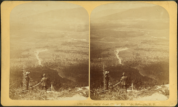 The Miriam and Ira D. Wallach Division of Art, Prints and Photographs: Photography Collection, The New York Public Library. (1885). From Owl's Head, Cherry Mt. Slide, Jefferson, N.H.