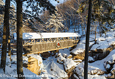 Sentinel Pine Covered Bridge - Franconia Notch State Park